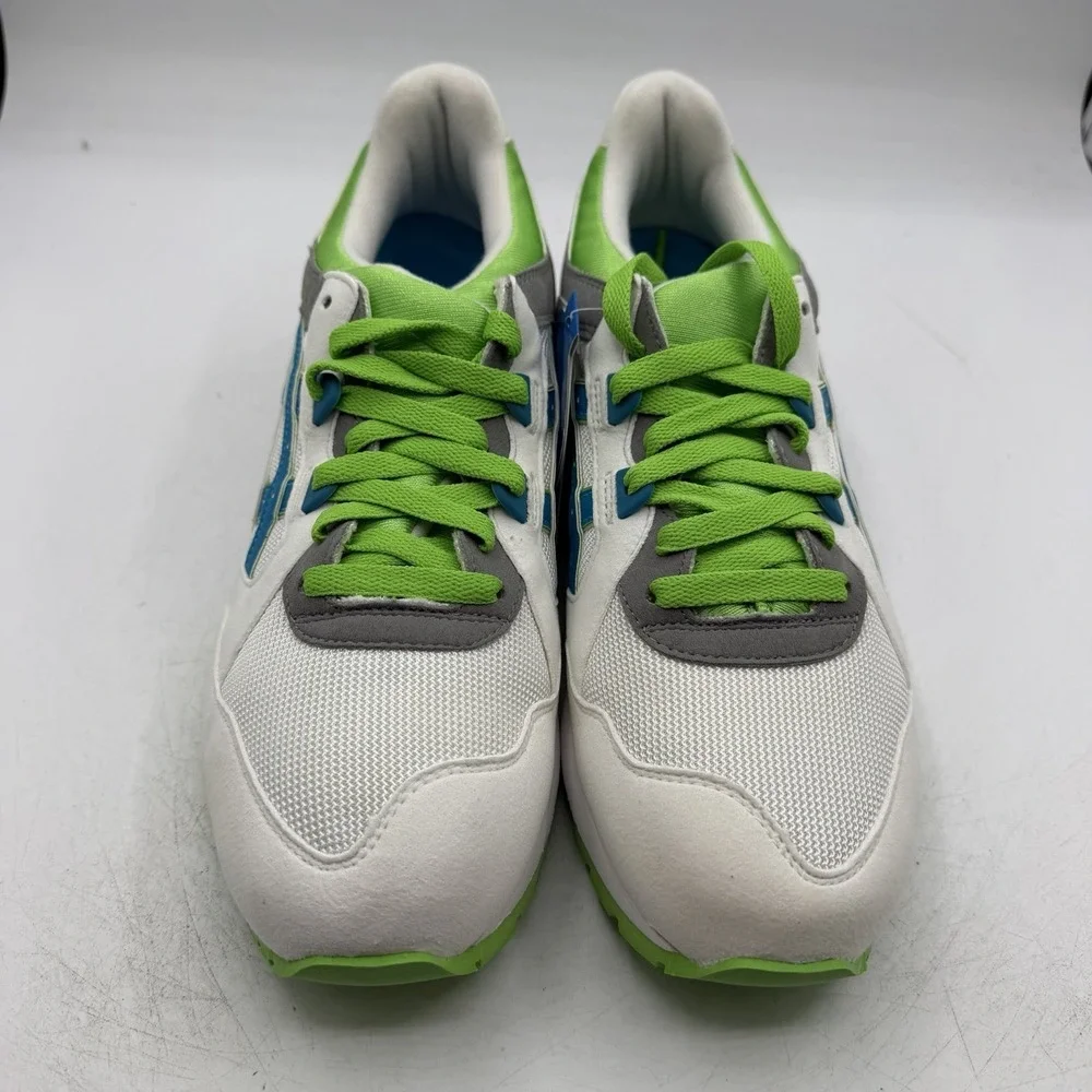 Asics GT-COOL Running Shoes Men Size 9 White/Pacific Blue Sneakers H311N 0146